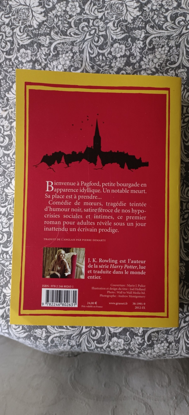 Une place à prendre de J. K. Rowling